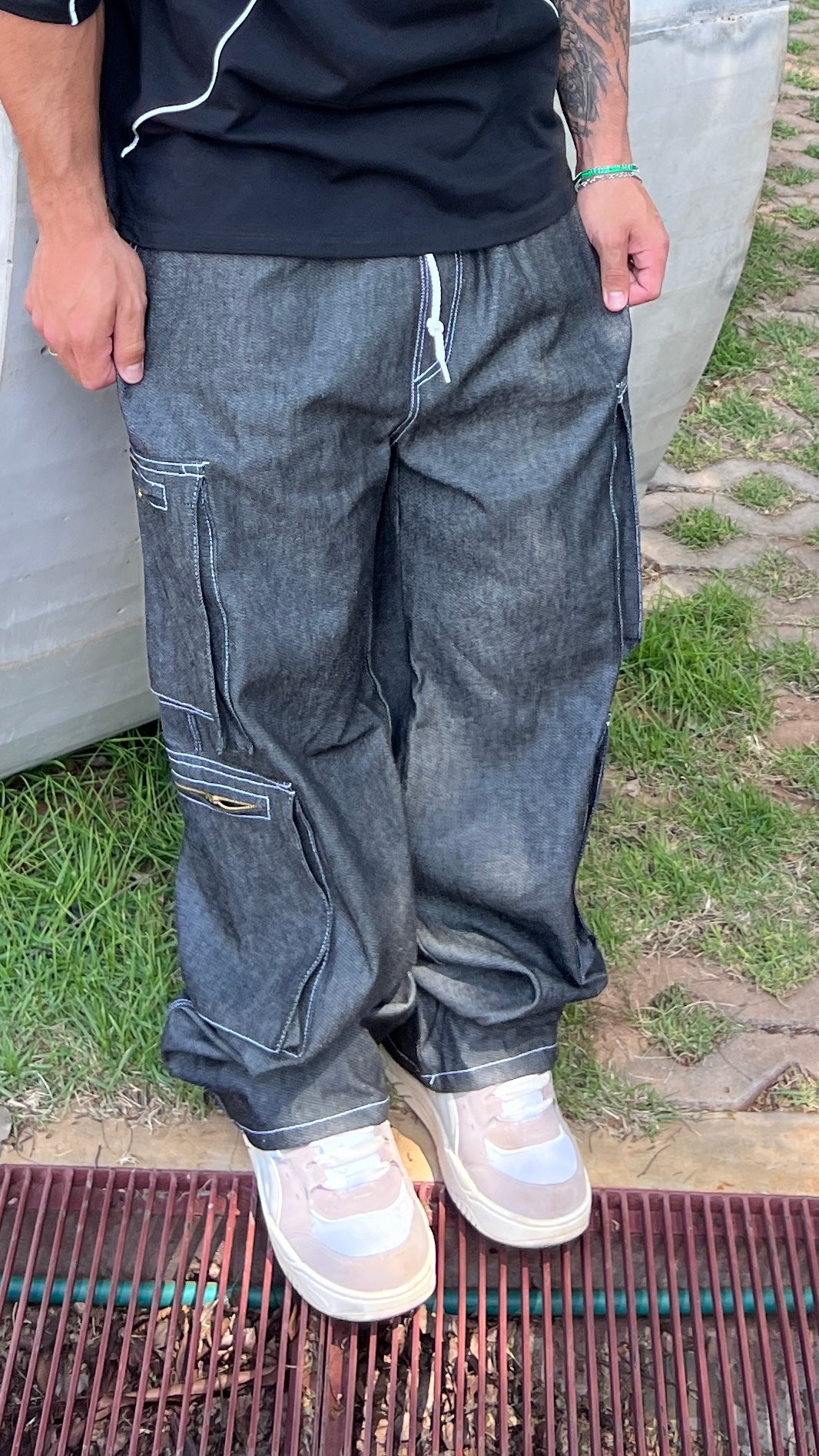 Pantalón cargo doble