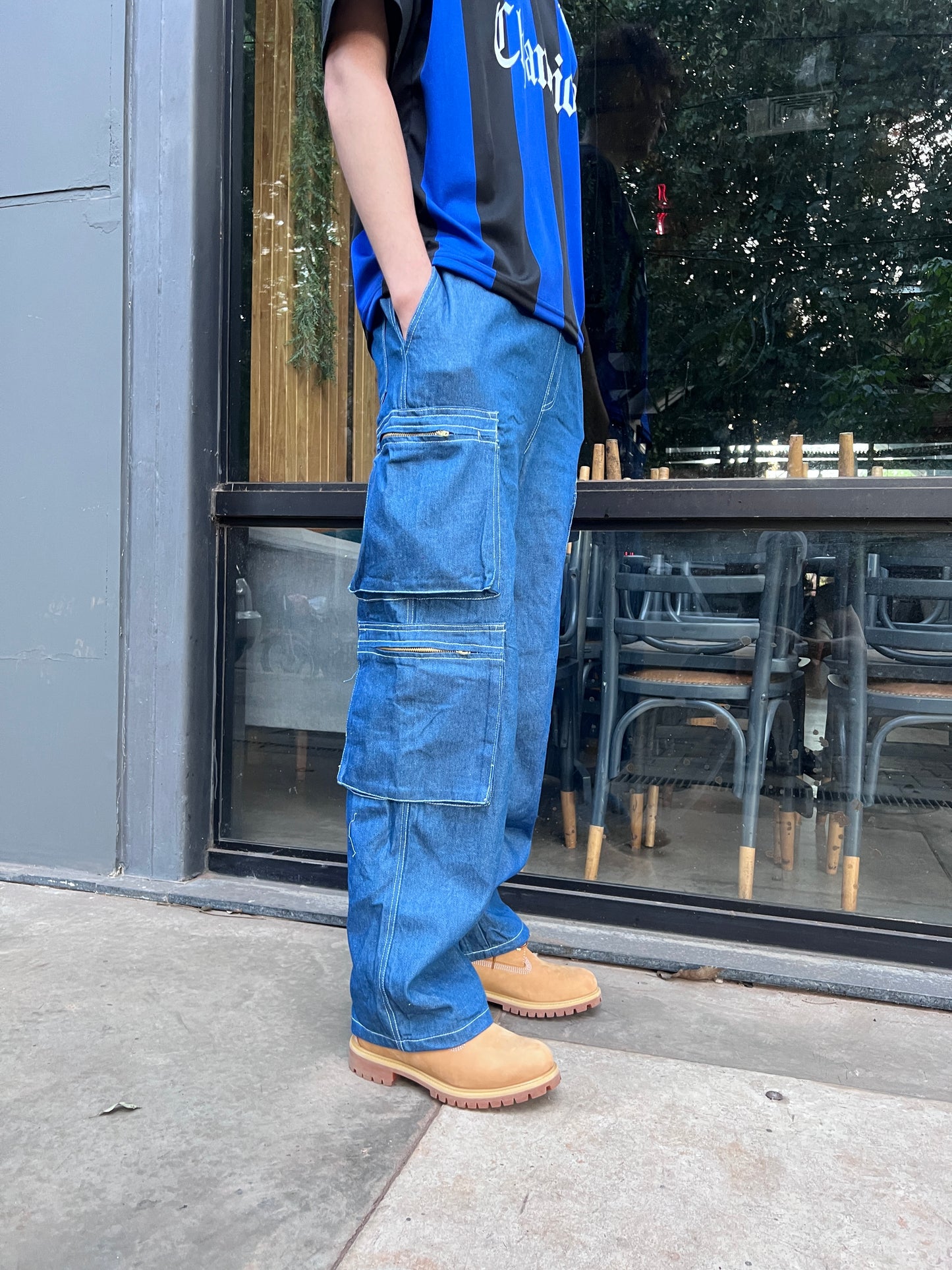 Pantalón cargo doble