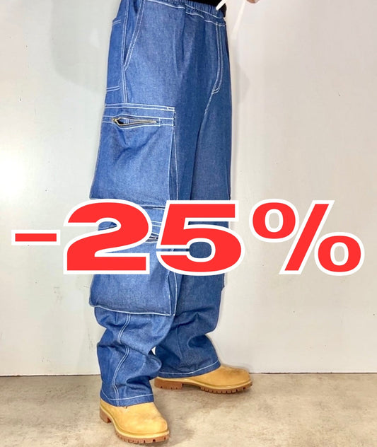 Pantalón cargo doble